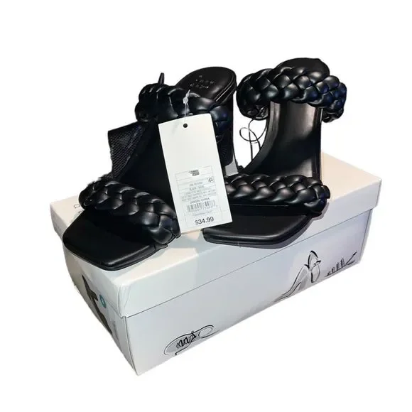 A New Day Basil Heels Black multiple sizes - Picture 1 of 5